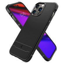 Заредете изображение във визуализатора на галерията – Spigen RUGGED ARMOR MAG MAGSAFE IPHONE 14 PRO MAX MATTE BLACK - TopMag
