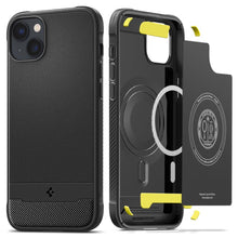 Заредете изображение във визуализатора на галерията – Spigen RUGGED ARMOR MAG MAGSAFE IPHONE 14 MATTE BLACK - TopMag
