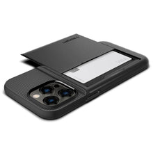 Заредете изображение във визуализатора на галерията – Spigen SLIM ARMOR CS IPHONE 14 PRO MAX BLACK - TopMag
