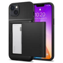Заредете изображение във визуализатора на галерията – Spigen SLIM ARMOR CS IPHONE 14 BLACK - TopMag

