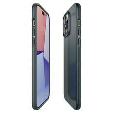 Заредете изображение във визуализатора на галерията – Spigen THIN FIT IPHONE 14 PRO MAX ABYSS GREEN - TopMag
