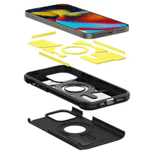 Заредете изображение във визуализатора на галерията – Spigen TOUGH ARMOR MAG MAGSAFE IPHONE 14 PRO BLACK
