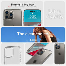 Заредете изображение във визуализатора на галерията – Spigen ULTRA HYBRID IPHONE 14 PRO MAX FROST CLEAR - TopMag
