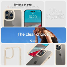 Заредете изображение във визуализатора на галерията – Spigen ULTRA HYBRID IPHONE 14 PRO SAND BEIGE - TopMag

