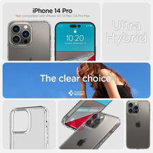 Заредете изображение във визуализатора на галерията – Spigen ULTRA HYBRID IPHONE 14 PRO FROST CLEAR - TopMag
