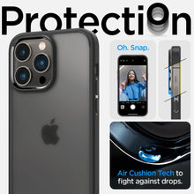 Заредете изображение във визуализатора на галерията – Spigen ULTRA HYBRID IPHONE 14 PRO FROST BLACK - TopMag
