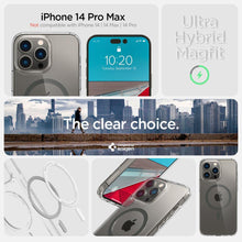 Заредете изображение във визуализатора на галерията – Spigen ULTRA HYBRID MAG MAGSAFE IPHONE 14 PRO MAX GRAPHITE - TopMag
