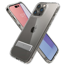 Заредете изображение във визуализатора на галерията – Spigen ULTRA HYBRID "S" IPHONE 14 PRO CRYSTAL CLEAR - TopMag

