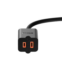 Заредете изображение във визуализатора на галерията – Baseus PowerCombo cable / extension cord with mini power strip 1m black (EU and UK power adapter) (PSMN000301)
