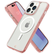 Заредете изображение във визуализатора на галерията – Spigen CYRILL SHINE MAG MAGSAFE IPHONE 14 PRO GLITTER ROSE - TopMag
