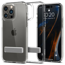 Заредете изображение във визуализатора на галерията – Spigen ULTRA HYBRID "S" IPHONE 14 PRO MAX CRYSTAL CLEAR - TopMag
