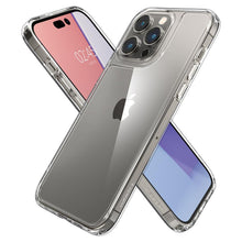 Заредете изображение във визуализатора на галерията – Spigen QUARTZ HYBRID IPHONE 14 PRO CRYSTAL CLEAR - TopMag
