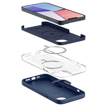 Заредете изображение във визуализатора на галерията – Spigen SILICONE FIT MAG MAGSAFE IPHONE 14 PLUS NAVY BLUE - TopMag
