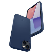 Заредете изображение във визуализатора на галерията – Spigen SILICONE FIT MAG MAGSAFE IPHONE 14 PLUS NAVY BLUE - TopMag
