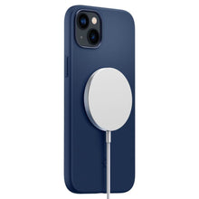 Заредете изображение във визуализатора на галерията – Spigen SILICONE FIT MAG MAGSAFE IPHONE 14 PLUS NAVY BLUE - TopMag
