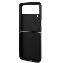 Заредете изображение във визуализатора на галерията – Karl Lagerfeld KLHCZF4IKMSBK F721 Z Flip 4 czarny/black book Saffiano Ikonik Metal
