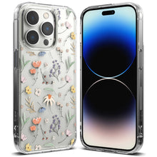 Заредете изображение във визуализатора на галерията – Ringke Fusion Design Armored Case Cover with Gel Frame for iPhone 14 Pro Max transparent (Dry flowers) (FD645E30) - TopMag
