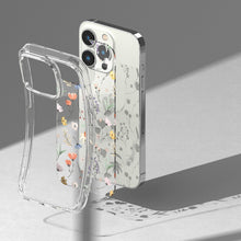 Заредете изображение във визуализатора на галерията – Ringke Fusion Design Armored Case Cover with Gel Frame for iPhone 14 Pro Max transparent (Dry flowers) (FD645E30) - TopMag
