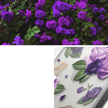 Заредете изображение във визуализатора на галерията – Ringke Fusion Design Armored Case Cover with Gel Frame for iPhone 14 Pro Max transparent (Purple rose) (FD645E29) - TopMag
