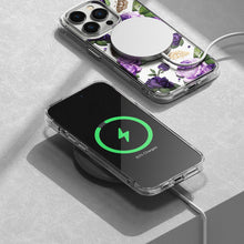 Заредете изображение във визуализатора на галерията – Ringke Fusion Design Armored Case Cover with Gel Frame for iPhone 14 Pro Max transparent (Purple rose) (FD645E29) - TopMag
