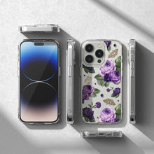 Заредете изображение във визуализатора на галерията – Ringke Fusion Design Armored Case Cover with Gel Frame for iPhone 14 Pro Max transparent (Purple rose) (FD645E29) - TopMag
