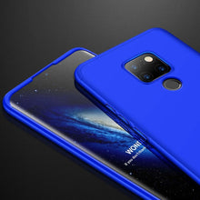 Заредете изображение във визуализатора на галерията – GKK 360 Protection Case Front and Back Case Full Body Cover Huawei Mate 20 blue
