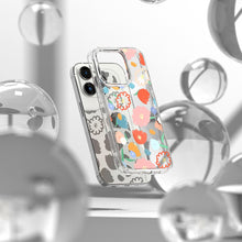 Заредете изображение във визуализатора на галерията – Ringke Fusion Design Armored Sleeve Cover with Gel Frame for iPhone 14 Pro transparent (Floral) (FD641E31) - TopMag
