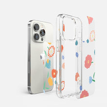 Заредете изображение във визуализатора на галерията – Ringke Fusion Design Armored Sleeve Cover with Gel Frame for iPhone 14 Pro transparent (Floral) (FD641E31) - TopMag
