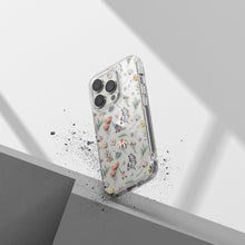 Заредете изображение във визуализатора на галерията – Ringke Fusion Design Armored Case Cover with Gel Frame for iPhone 14 Pro transparent (Dry flowers) (FD641E30) - TopMag
