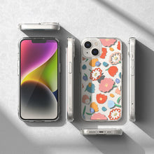 Заредете изображение във визуализатора на галерията – Ringke Fusion Design Armored Sleeve Cover with Gel Frame for iPhone 14 Plus transparent (Floral) (FD637E31) - TopMag
