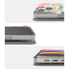 Заредете изображение във визуализатора на галерията – Ringke Fusion Design Armored Sleeve Cover with Gel Frame for iPhone 14 Plus transparent (Floral) (FD637E31) - TopMag
