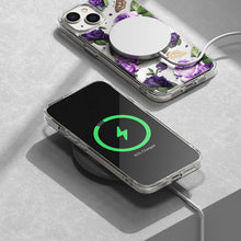 Заредете изображение във визуализатора на галерията – Ringke Fusion Design Armored Case Cover with Gel Frame for iPhone 14 Plus transparent (Purple rose) (FD637E29) - TopMag
