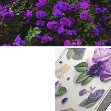 Заредете изображение във визуализатора на галерията – Ringke Fusion Design Armored Case Cover with Gel Frame for iPhone 14 Plus transparent (Purple rose) (FD637E29) - TopMag
