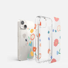 Заредете изображение във визуализатора на галерията – Ringke Fusion Design Armored Sleeve Cover with Gel Frame for iPhone 14 transparent (Floral) (FD633E31) - TopMag
