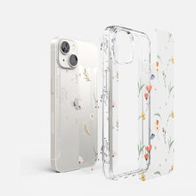 Заредете изображение във визуализатора на галерията – Ringke Fusion Design Armored Case Cover with Gel Frame for iPhone 14 transparent (Dry flowers) (FD633E30) - TopMag
