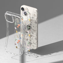 Заредете изображение във визуализатора на галерията – Ringke Fusion Design Armored Case Cover with Gel Frame for iPhone 14 transparent (Dry flowers) (FD633E30) - TopMag
