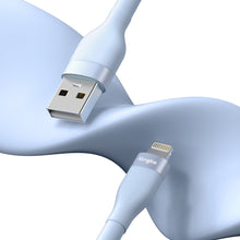 Заредете изображение във визуализатора на галерията – Ringke USB-A cable - Lightning 480Mb / s 12W 2m blue (CB09987RS) - TopMag
