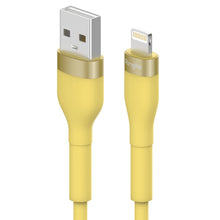 Заредете изображение във визуализатора на галерията – Ringke USB-A cable - Lightning 480Mb / s 12W 2m yellow (CB60037RS) - TopMag
