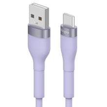 Заредете изображение във визуализатора на галерията – Ringke cable USB-A - USB-C 480Mb / s 12W 1.2m purple (CB60044RS) - TopMag

