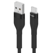Заредете изображение във визуализатора на галерията – Ringke cable USB-A - USB-C 480Mb / s 12W 1.2m black (CB60051RS) - TopMag
