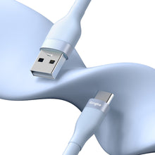 Заредете изображение във визуализатора на галерията – Ringke cable USB-A - USB-C 480Mb / s 12W 2m blue (CB60075RS) - TopMag
