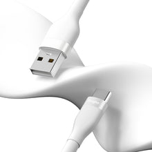 Заредете изображение във визуализатора на галерията – Ringke cable USB-A - USB-C 480Mb / s 12W 2m white (CB60082RS) - TopMag
