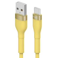 Заредете изображение във визуализатора на галерията – Ringke cable USB-A - USB-C 480Mb / s 12W 2m yellow (CB60099RS) - TopMag
