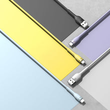 Заредете изображение във визуализатора на галерията – Ringke cable USB-A - USB-C 480Mb / s 12W 2m yellow (CB60099RS) - TopMag
