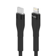Заредете изображение във визуализатора на галерията – Ringke USB-C cable - Lightning 480Mb / s 20W 1.2m black (CB60112RS) - TopMag
