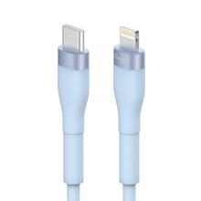Заредете изображение във визуализатора на галерията – Ringke USB-C cable - Lightning 480Mb / s 20W 2m blue (CB60136RS) - TopMag
