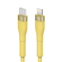 Заредете изображение във визуализатора на галерията – Ringke USB-C cable - Lightning 480Mb / s 20W 2m yellow (CB60150RS) - TopMag
