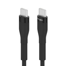 Заредете изображение във визуализатора на галерията – Ringke cable USB-C - USB-C 480Mb / s 60W 1.2m black (CB60174RS) - TopMag
