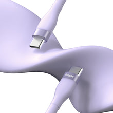 Заредете изображение във визуализатора на галерията – Ringke cable USB-C - USB-C 480Mb / s 60W 2m purple (CB60181RS) - TopMag
