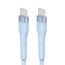 Заредете изображение във визуализатора на галерията – Ringke cable USB-C - USB-C 480Mb / s 60W 2m blue (CB60198RS) - TopMag
